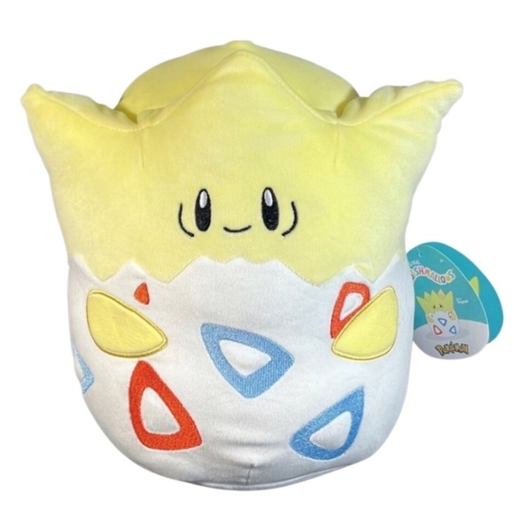 Squishmallow 10" Togepi Pokemon - 2023 release - NEW with Tag Pokémon - Picture 1 of 2